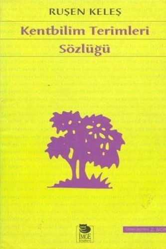 Kentbilim Terimleri Sözlüğü