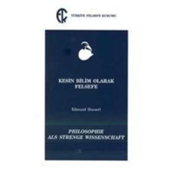 Kesin Bilim Olarak Fesefe %17 indirimli Edmund Husserl