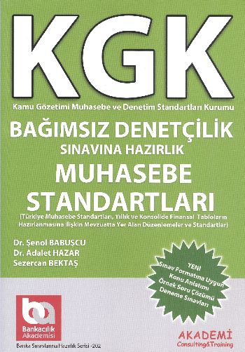 KGK Bağımsız Denetçilik Sınavına Hazırlık Muhasebe Standartları Sezerc