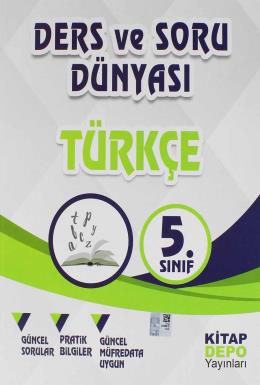 Kitap Depo 5.Sınıf Türkçe Ders ve Soru Dünyası