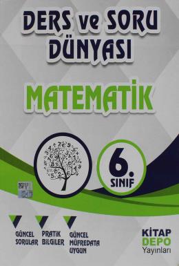 Kitap Depo 6.Sınıf Matematik Ders ve Soru Dünyası