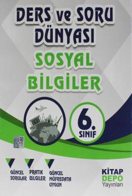 Kitap Depo 6.Sınıf Sosyal Bilgiler Ders ve Soru Dünyası