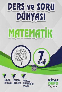 Kitap Depo 7.Sınıf Matematik Ders ve Soru Dünyası Kolektif