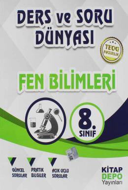 Kitap Depo 8.Sınıf Fen Bilimleri Ders ve Soru Dünyası