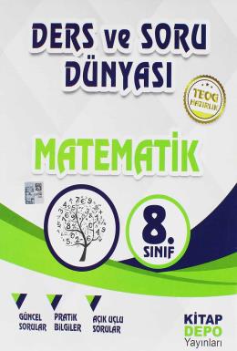 Kitap Depo 8.Sınıf Matematik Ders ve Soru Dünyası Kolektif