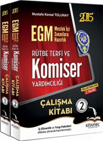 Kitapseç EGM Komiser Yardımcılığı ve Rütbe Terfi Çalışma Kitabı 2 Cilt