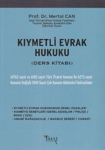 Kıymetli Evrak Hukuku