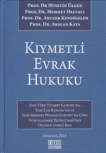 Kıymetli Evrak Hukuku