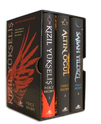 Kızıl İsyan Serisi Kutulu Set-3 Kitap Karton Kapak