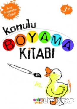 Konulu Boyama Kitabı 3 Yaş