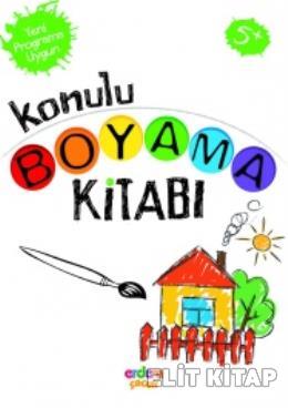 Konulu Boyama Kitabı 5 Yaş