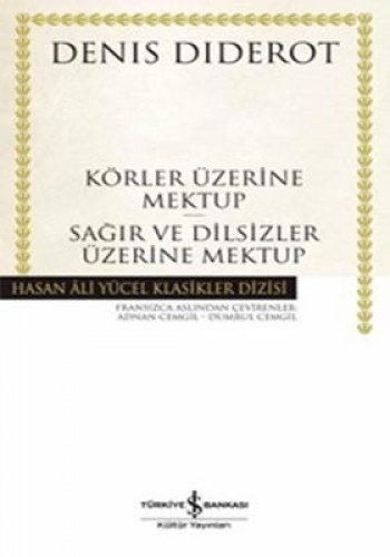 Körler Üzerine Mektup - Sağırlar ve Dilsizler Üzerine Mektup (Ciltli)