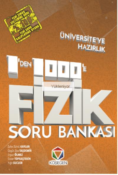 Köşegen 1'den 1000'e Fizik Soru Bankası