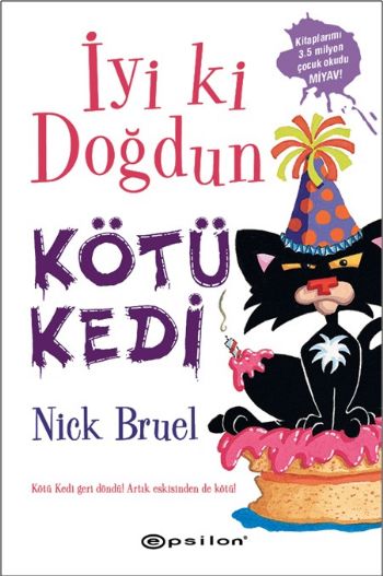 İyi ki Doğdun Kötü Kedi %25 indirimli Nick Bruel