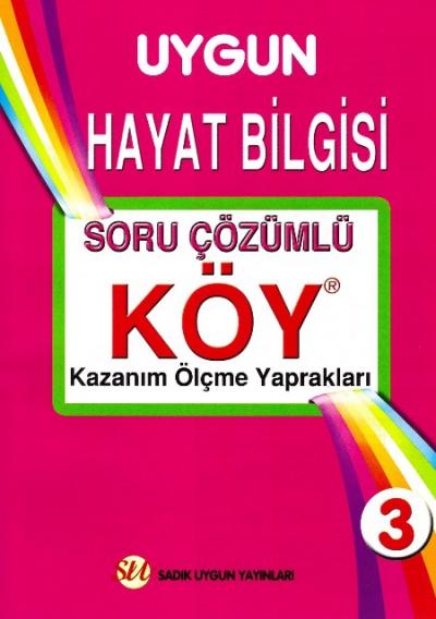 Sadık Uygun KÖY Hayat Bilgisi 3. Sınıf