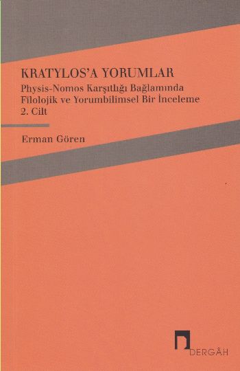 Kratylosa Yorumlar 2. Cilt