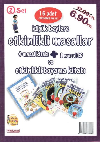 Küçük Beylere Etkinlik Masallar Seti-2