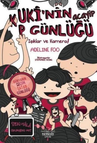 Kuki nin Acayip Günlüğü 4 - Işıklar ve Kamera (Ciltli) Adeline Foo