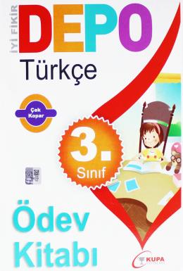 Kupa Depo 3 Sınıf  Çek Kopar Türkçe Ödev Kitabı