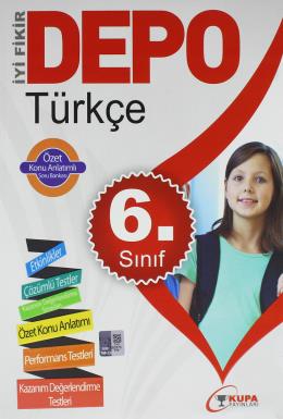 Kupa Depo 6. Sınıf Türkçe Özet Konu Anlatımlı Soru Bankası