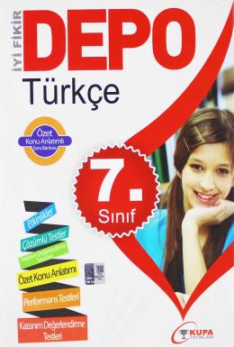 Kupa İyi Fikir Depo 7. Sınıf Türkçe Özet Konu Anlatımlı Soru Bankası