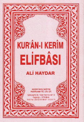 Kuran-ı Kerim Elifbası (A.Haydar) %17 indirimli Ali Haydar