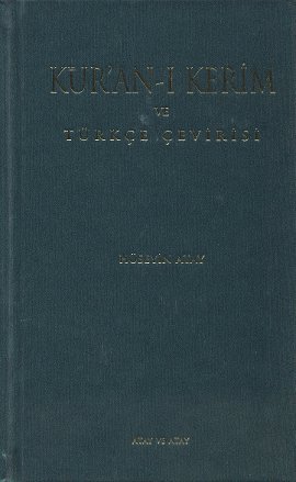 Kur’an-ı Kerim ve Türkçe Çevirisi Hüseyin Atay