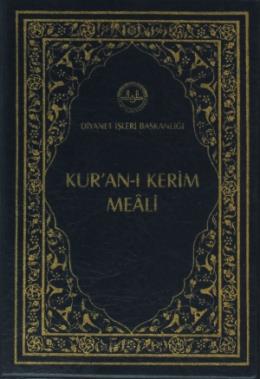 Kur'an-ı Kerim Meali (Cep Boy, Lacivert Kapak)