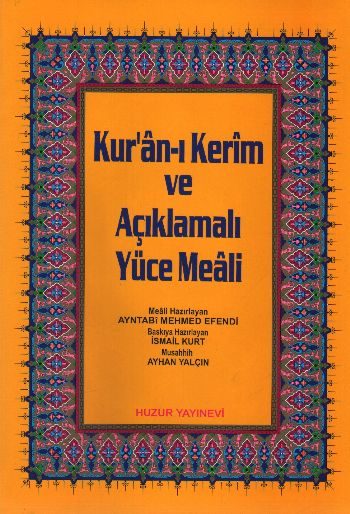 Kuran-ı Kerim ve Açıklamalı Yüce Meali Orta Boy Üçlü