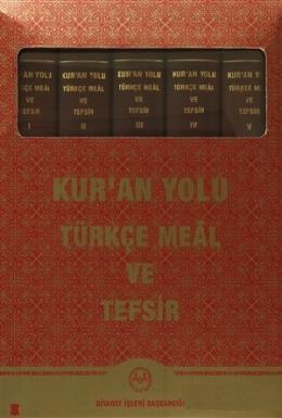 Kur'an Yolu Türkçe Meal Ve Tefsir Deri Cilt (5 Cilt Takım)