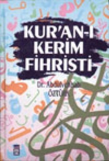 Kuranı Kerim Fihristi %17 indirimli Abdülvehhab Öztürk