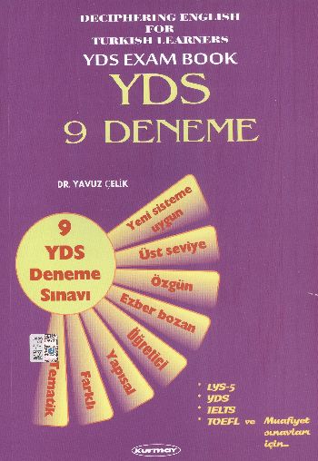 Kurmay YDS 9 Deneme %17 indirimli Yavuz Çelik