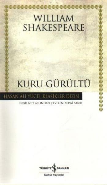 Kuru Gürültü K.Kapak %30 indirimli William Shakespeare