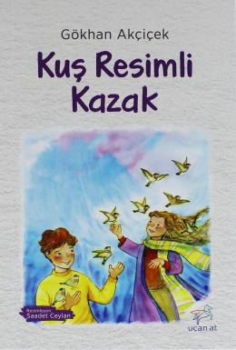 Kuş Resimli Kazak