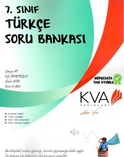 Koray Varol Akademi 7. Sınıf Türkçe Soru Bankası