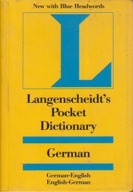 Langenscheidt’s Pocket Dictionary German