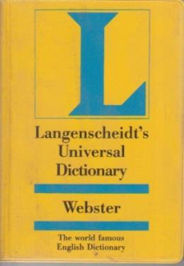 Langenscheidt’s Universal Dictionary - Webster (Cep Boy)
