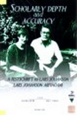 Lars Johansan Armağanı Scholarly Deppth and Accuracy Nurettin Demir