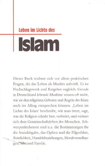 Leben İm Lichte Des Islam %17 indirimli İsmail Büyükçelebi