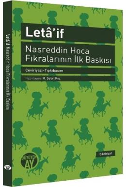 Leta'if - Nasreddin Hoca Fıkralarının İlk Baskısı