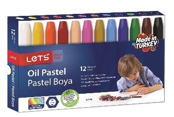 Lets Pastel Boya 12 Renk L-6120