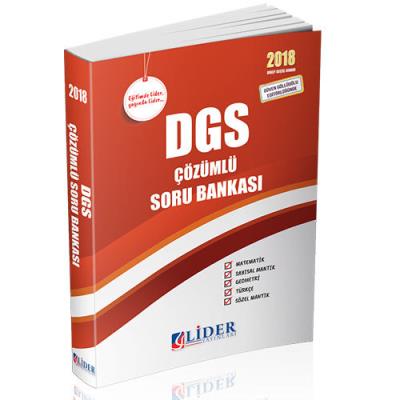 Lider DGS Çözümlü Soru Bankası 2018 Lider Yayınları Komisyon