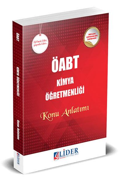 Lider ÖABT Kimya Öğretmenliği Konu Anlatımı 2018 Lider Yayınları Komis