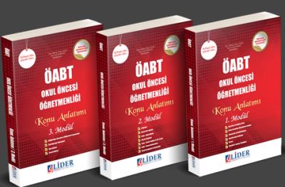 Lider ÖABT Okul Öncesi Öğretmenliği Konu Anlatımlı Set 2018