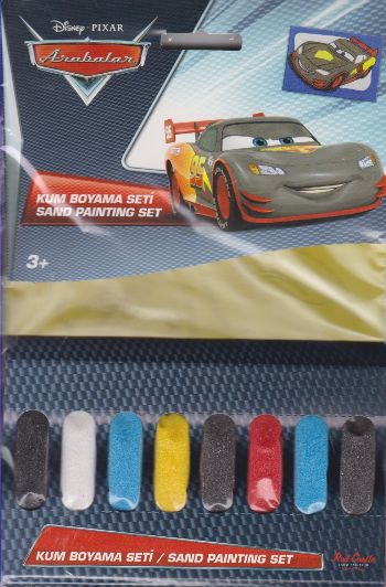 Lightning Mcqueen Kum Boyama Seti PKN-101 Komisyon