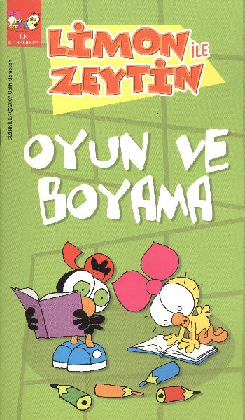 Limon ile Zeytin: Oyun ve Boyama %17 indirimli Salih Memecan