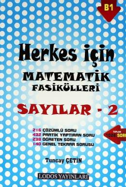 Lodos Yayınları Herkes İçin Matematik Fasikülleri Sayılar 2