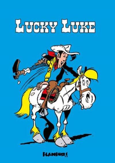 Lucky Luke Defter-Mavi