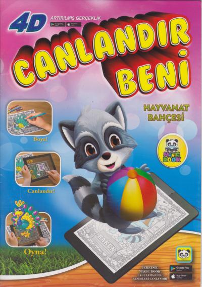 Magic Book Hayvanat Bahçesi Sihirli Boyama Kitabı