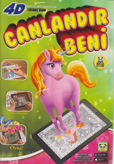 Magic Book Kız-Canlandır Beni 4D